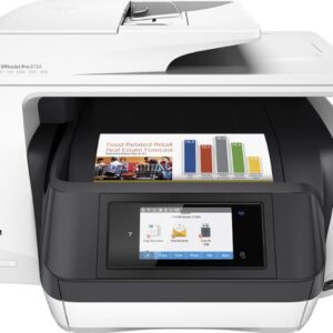 HP – OfficeJet Pro 8720 Wireless All-In-One Instant Ink Ready Printer – White
