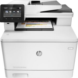 HP – LaserJet Pro MFP m477fdw Wireless Color All-In-One Printer – White